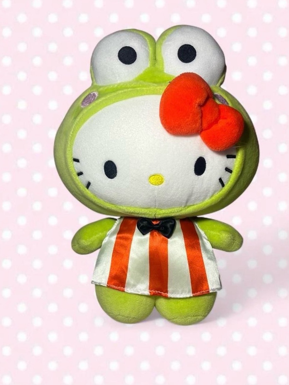 🎀 Hello Kitty x Keroppi Crossover Plush! 🐸